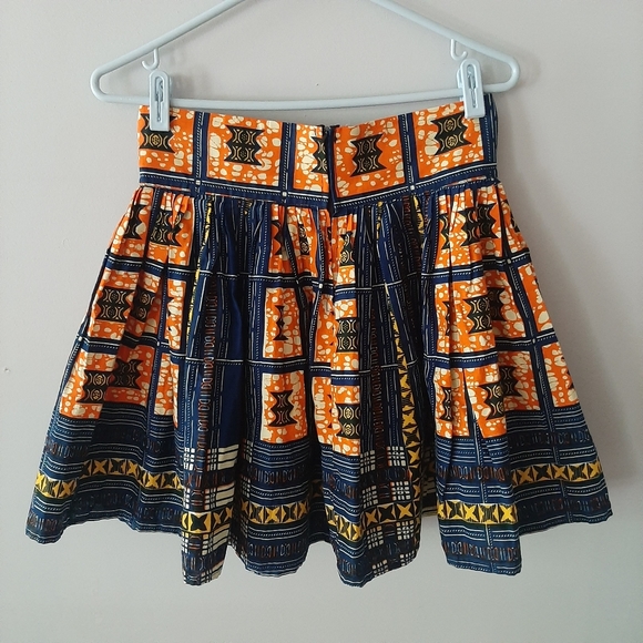 African print mini skirt - Picture 2 of 4